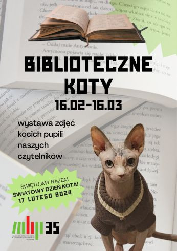 Biblioteczne koty