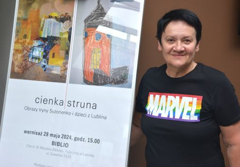 Cienka struna. Obrazy Iryny Syzonenko i dzieci z Lublina
