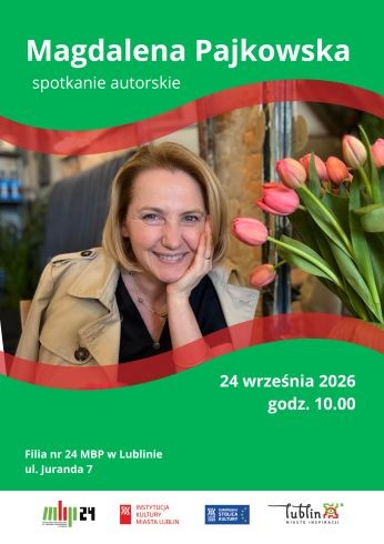 Spotkanie autorskie z Magdaleną Pajkowską