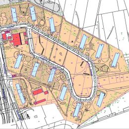 fragment mapy obszaru miejskiego