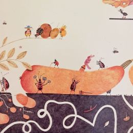 fragment ilustracji z wystawy