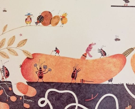 fragment ilustracji z wystawy