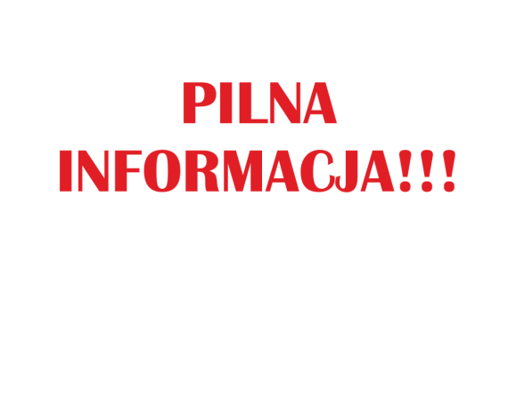 pilna informacja 