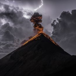 Wulkan Fuego, Gwatemala