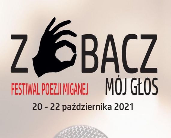 Logo Festiwalu poezji miganej