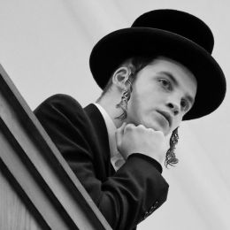 Portret młodego Żyda w kapeluszu
