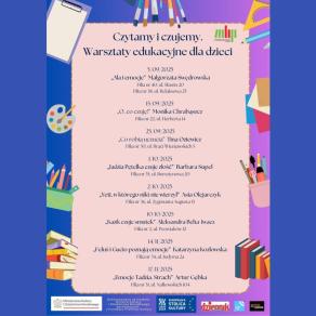 Program warsztatów edukacyjnych dla dzieci: "Czytamy i czujemy"
