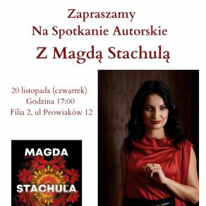 fragment plakatu ze zdjecie Magdy Stachuli