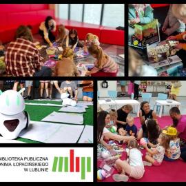 kolaż zdjeć z logo MBP